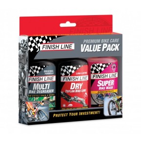 Набор Finish Line Premium Bike Care Value Pack - Dry Фото №1