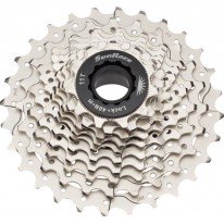 Касета вело 10-k 11-28T SUN RACE RS1 сталевий павук, Metallic Silver