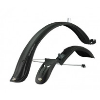 Комплект крил 24"-28" SIMPLA Raptor SDS+stay, з металевими дугами, чорні