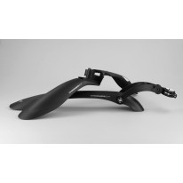 Комплект крил 24"-29" SIMPLA Hammer SDE PRO SPEEDclamp mounting швидкознімне кріплення, чорні з білими вставками