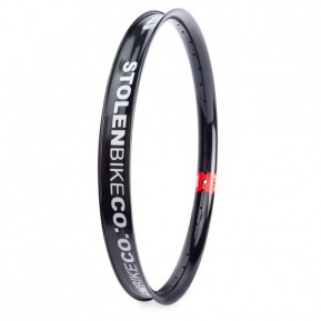 Обод 20" Stolen LOWPRO 36H ANODIZED BLACK (NO BRAKES) Black Фото №1