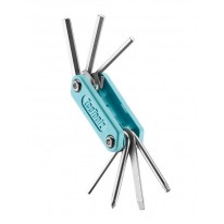 Ключ Ice Toolz "Handy-7" 94H2 складаний, нержавіюча сталь, блакитний