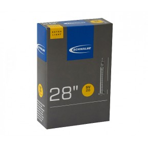 Велокамера 28" (18/25-622/630) Schwalbe SV20 EXTRA LIGHT 80mm 65 г Фото №1