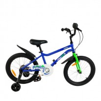 Велосипед детский RoyalBaby Chipmunk MK 18", OFFICIAL UA, 115-145 см синий 
