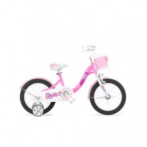 Велосипед детский RoyalBaby Chipmunk MM Girls 18", 115-145 см розовый Фото №1
