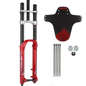 Вилка 29" RockShox BoXXer Ultimate Charger2.1 R - 29", вісь Boost 20x110, 200mm, Червоний, 56 Offset DebonAir Фото №1