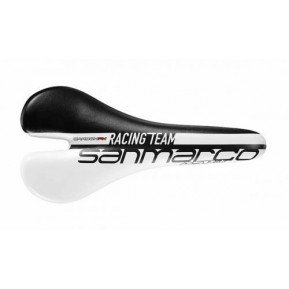 Велоседло карбон San Marco Concor Carbon FX Racing Team Black/White  Фото №1